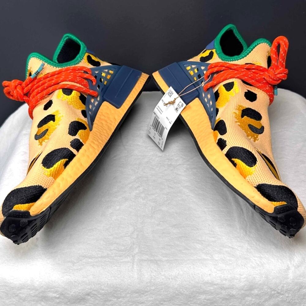 adidas x Pharrell Williams NMD Human Race “Animal Print / Pulse Amber” | 11.5M